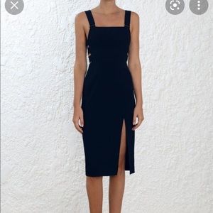 Zimmermann Stretch Crepe Buckle Dress 0